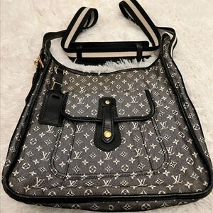 Louis Vuitton Mini Lin Besace Mary Kate (BLACK)